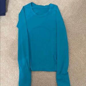 Lululemon long sleeve swiftly Teal Long Sleeve Top